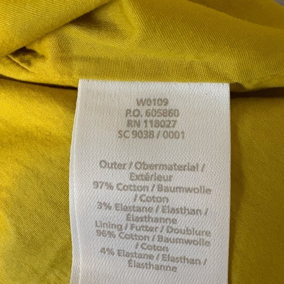 Boden Yellow Floral Midi Dress - Picture 5 of 6